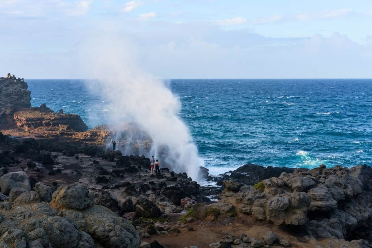 Nakalele Blowhole, the hidden gem of Maui.